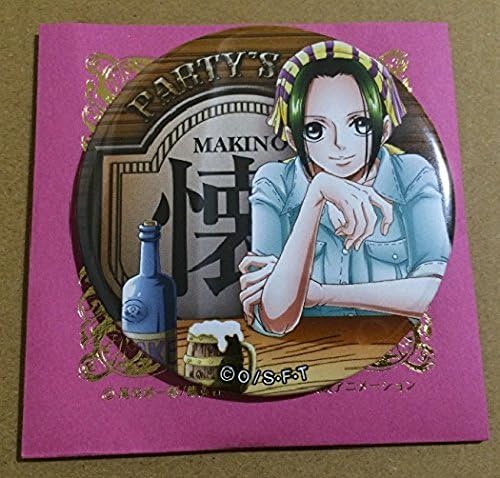 One Piece Straw Mugiwara Store Limited Yakara Badge Pink Gold Makino Official Amazon De Spielzeug