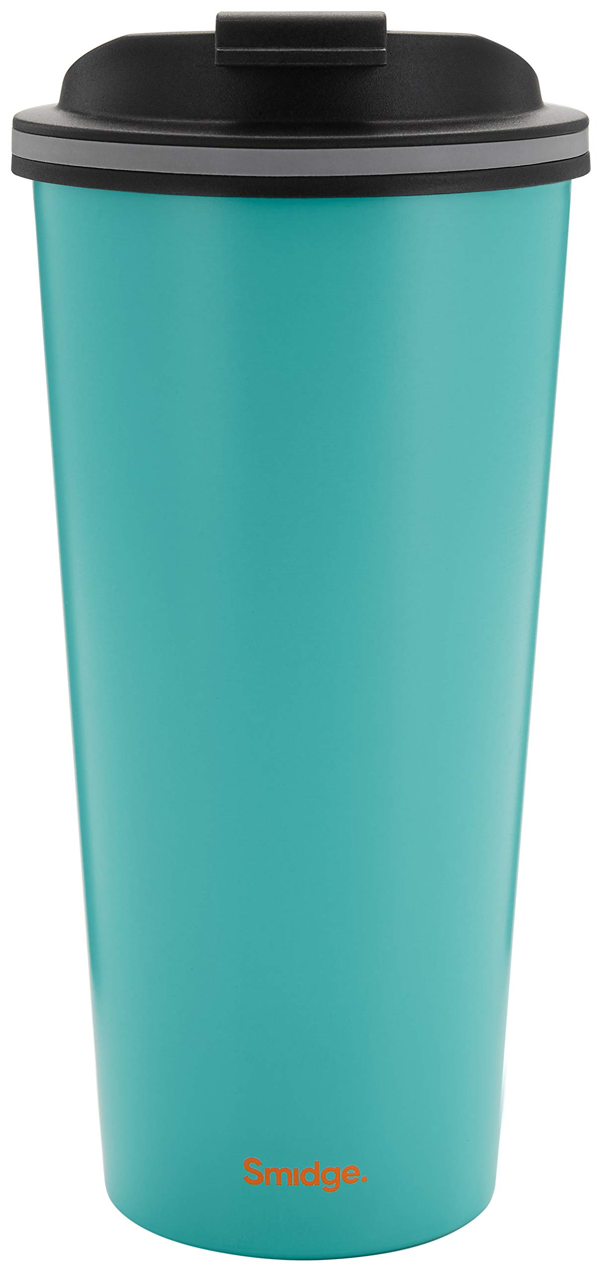 Smidge Reusable Travel Coffee Cup, Leakproof 18/10 Stainless Steel Insulated Cup 473ml, 6 Hours Hot, 12 Hours Cold, Barista Measuring Guide, BPA Free