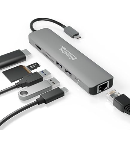 Adaptador de rede USB C para Ethernet Gigabit 10@0 LAN (chipset