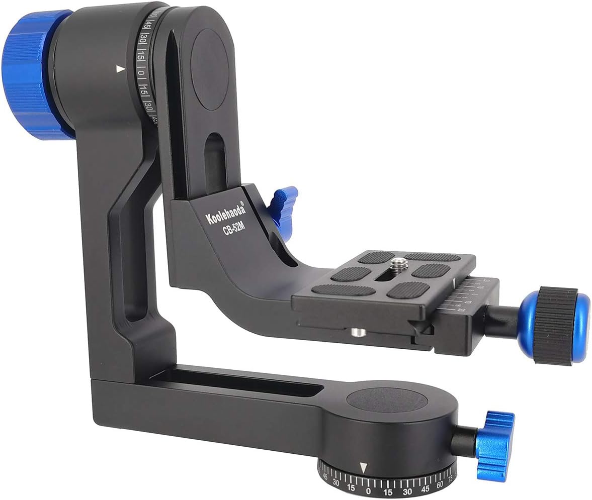 koolehaoda Gimbal Tripod Head 360° Panoramic Head with Amazon.co.uk