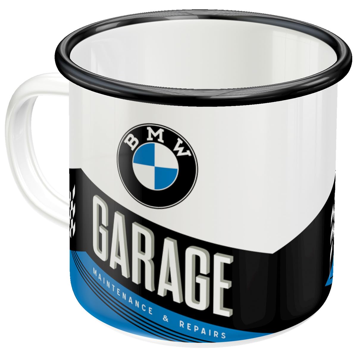 Nostalgic-Art Enamel Mug - BMW Garage