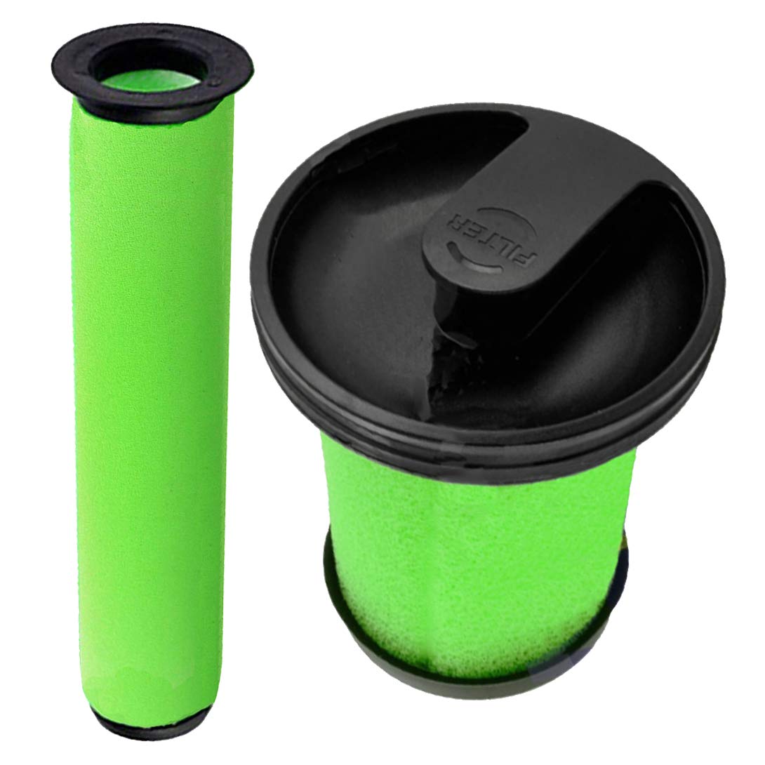 SPARES2GO Washable Foam Filter Kit compatible with GTech System - AirRam K9 MK2 + Multi MK2 Cordless Vacuum Cleaners