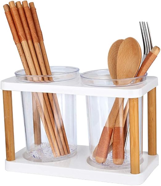 Amazon 箸立て水切り キッチンツールスタンド カトラリースタンド箸スタンド スプーン フォーク収納 お箸立て カトラリースタンド 箸立て オンライン通販