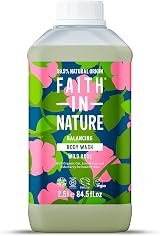 Faith In Nature Wild Rose Body Wash 2.5L Refill Vegan Cruelty Free