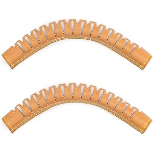 2Pcs Bag Handle Wrap Covers for Speedy 25 30 35,Vachetta Leather Grip Protector Strap,Stain and Abrasion Resistant (Beeswax)