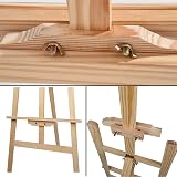 BRIEFNESS Wooden Easel Stand 150cm 59in Adjustable Tripod Canvas Holder view 6