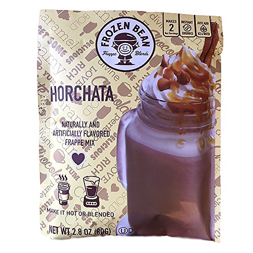 Frozen Bean Frappe Blends Vanilla Latte Hot or Blended Iced Cold Drink