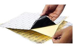 Rockville Rockmat RM2 Sound Dampening Speaker Deadening Kit (2) 12-Inchx12-Inch Sheets