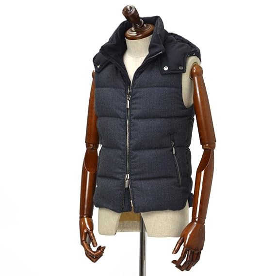 Amazon Moorer ムーレー フード付きダウンベスト Fayer No Londra