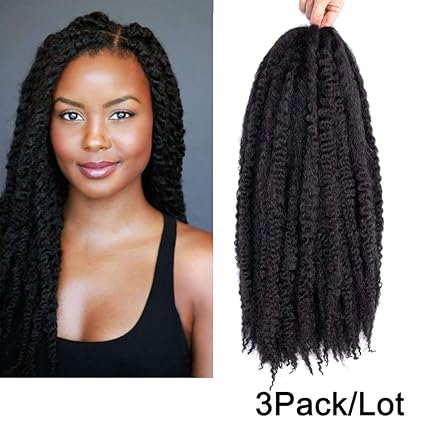 Amazon Com Carina 3 Bundles Afro Kinkys Curly Hair Extensions
