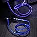 Phone Charger Cable, Bambud 2 Packs 3 ft Flowing LED Light Up USB Sync Charging Cable Cord Compatible Phone Xs Max XR X 8 7 Plus 6s 6s Plus 6 6 Plus 5s 5c 5 Pad (P & B)