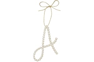 Mrchtmas 2025 Christmas Letter Ornaments, Initial A Ornaments for Christmas Tree, Hanging Ornament for Mother Best Friends Sister Wife|A-Merry Ornament