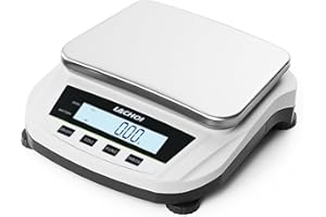LACHOI Lab Scale 0.01g×5000g Precision Scale Analytical Balance Lab Scale 0.01g Accuracy Jewelry Scientific Digital Scale (No Test Weight)