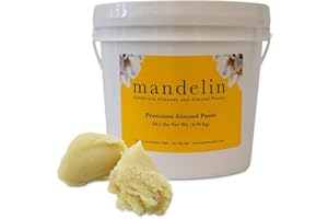 MANDELIN CALIFORNIA ALMONDS AND ALMOND PASTES Mandelin Premium Almond Paste 66% Almonds, 34% Sugar (10.5lb)