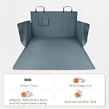 KYG Car Boot Liner with Bumper & Side Protection 184x105x38cm Grey view 5