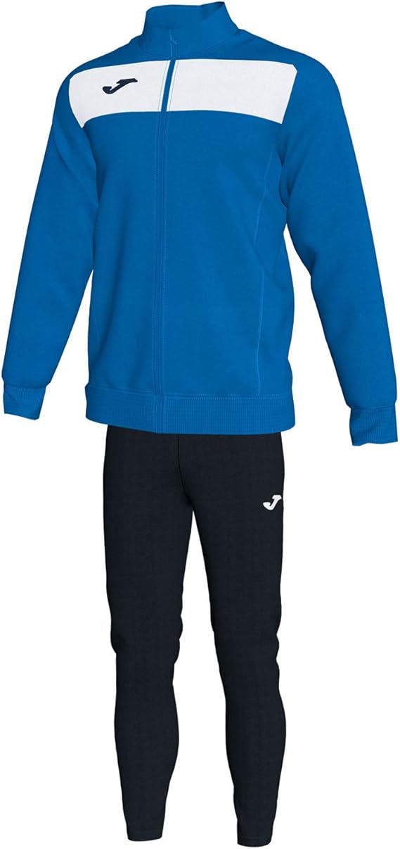 Tuta Joma Academy II Uomo - Felpa E Pantaloni Coordinati Bianco/Marino - Foto 3