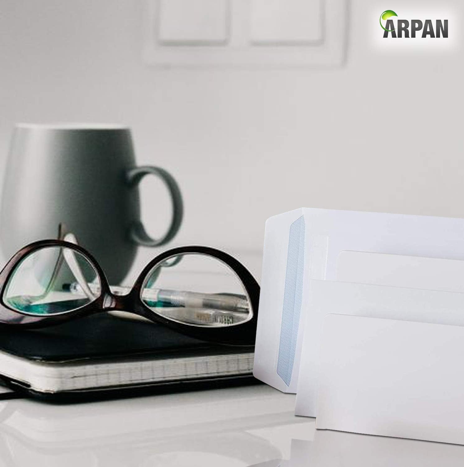 ARPAN C4 A4 324 x 229 mm 90gsm Self Seal Pocket Envelopes - White (250) - Image 4