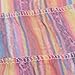 XILALU Women's Summer Rainbow Print Fringed Beach Dress Loose Chiffon Strap Dress (XXL)