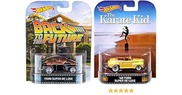 hot wheels back to the future ford super deluxe