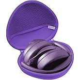 Hermitshell Hard Travel Case for BERIBES/TOZO HT3 / TOZO HT2 Hybrid Active Noise Cancelling Headphones (Purple)