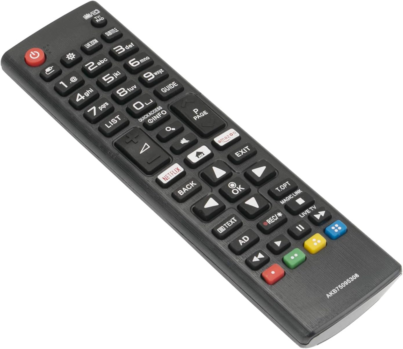 ALLIMITY AKB75095308 Remote Control Replaced for LG Ultra HD TV 32LJ610V 43LJ594V 43LJ634V 43LJ614V 43LJ624V 43UJ670V 49LJ594 43UJ634V 43UJ635V 43UJ651V - Image 5