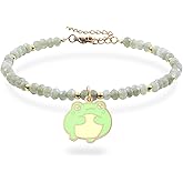 Frog Natural Stone Bracelets Gifts For Friends Women Sister Friendship Funny Gifts