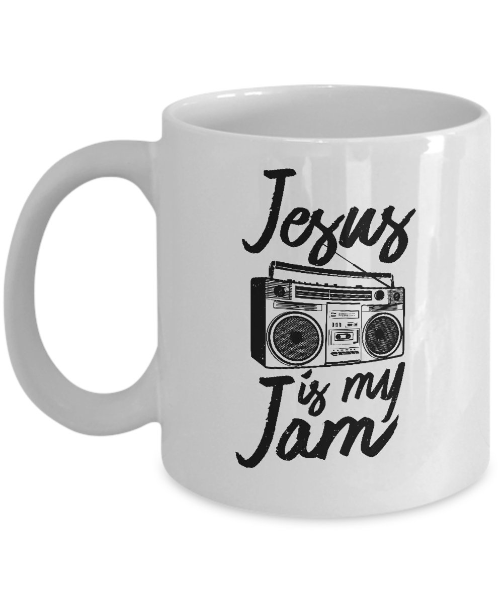 Jesus Is My Jam Funny Christian Gift Coffee Mug