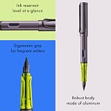 LAMY AL-star Aubergine Fountain Pen F Nib Lightweight Aluminum view 3