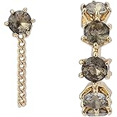 AllSaints Jewelry Women's Stone Hoop & Swag Chain Earrings