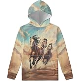 WELLFLYHOM Unisex Kids Teens Sweatshirts Youth Girls Boys Hoodies and Sweaters Hooded Pullover Tops Age 6-16