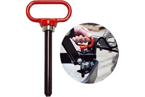 Brinly MHPK-58BH Extra-Strong Quick Connect Magnetic Hitch Pin for Sleeve Hitch Tow-Behind Tractor Attachments with 5/8" Diameter - Lifetime Limited Warranty