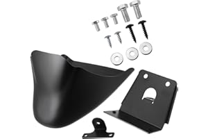 Partuto 1 Set Lower Front Spoiler Chin Fairing for Harley Davidson Sportster Iron 883 2004-2022 Matte Black Replacement