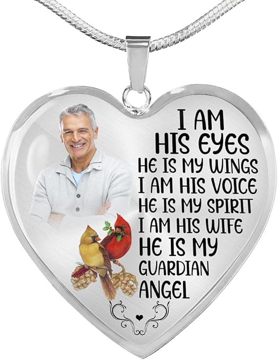 Personalized Memorial Necklace Husband