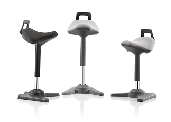 STANDING DESK BALANCE WOBBLE STOOLS, HEIGHT ADJUSTABLE 25-35...