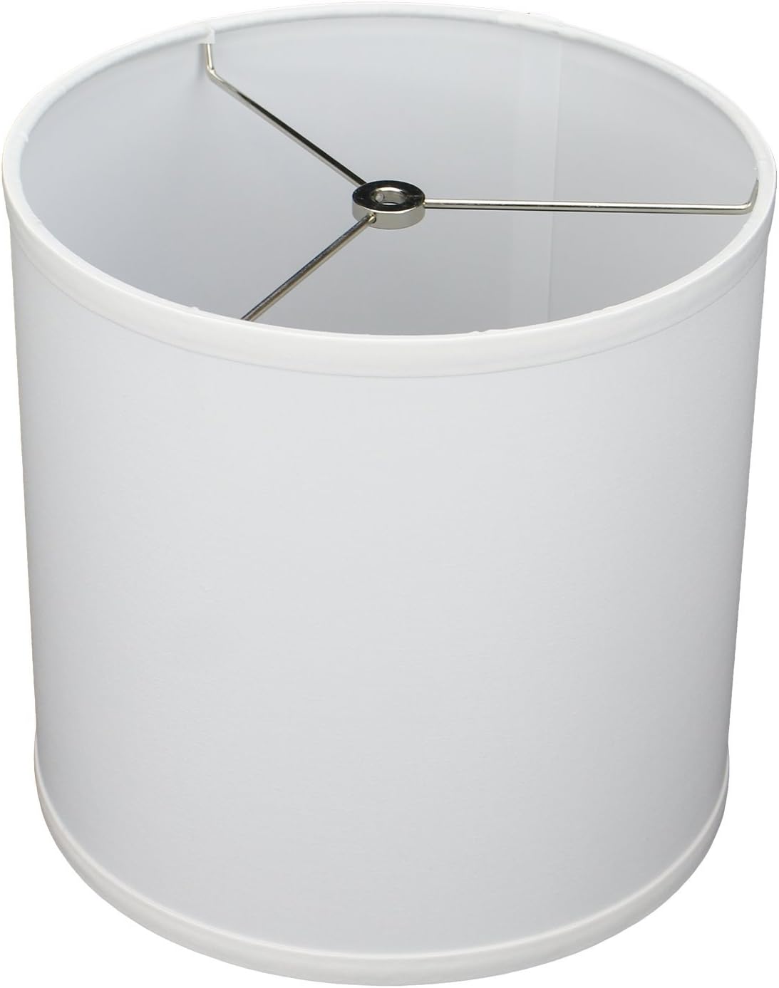 white cylinder lamp shade