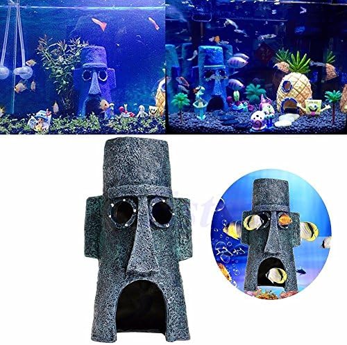 New Aquarium Landscaping Decoration Aquatic Animals House Home Fish Tank Ornament Set036