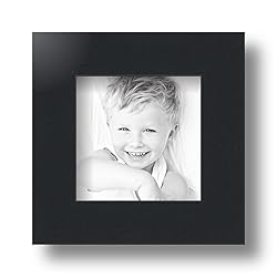 ArtToFrames 4x4 Inch Black Picture Frame, This 1.25