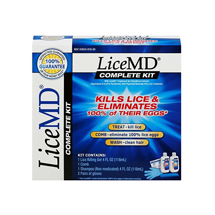 LiceMD Complete Kills Lice Kit, 5 piece