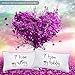DasyFly I Love My Wifey and I Love My Hubby Couples Pillowcases,His Hers 2nd Anniversary Wedding Gifts for The Couple,Romantic Valentine's Day for Husband and Wife