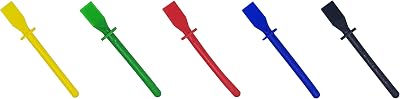West 11cm Multicolour Glue Spreader Spatula Set of 5 for Arts & Crafts