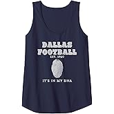 Classic Dallas Texas Football Fan Retro Vintage Tank Top