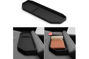 LUCKEASY Dashboard Rear Screen Storage Box for Kia EV9 2026 2025 2024 Behind Screen Dashboard Storage Box for Kia EV9 Accesso