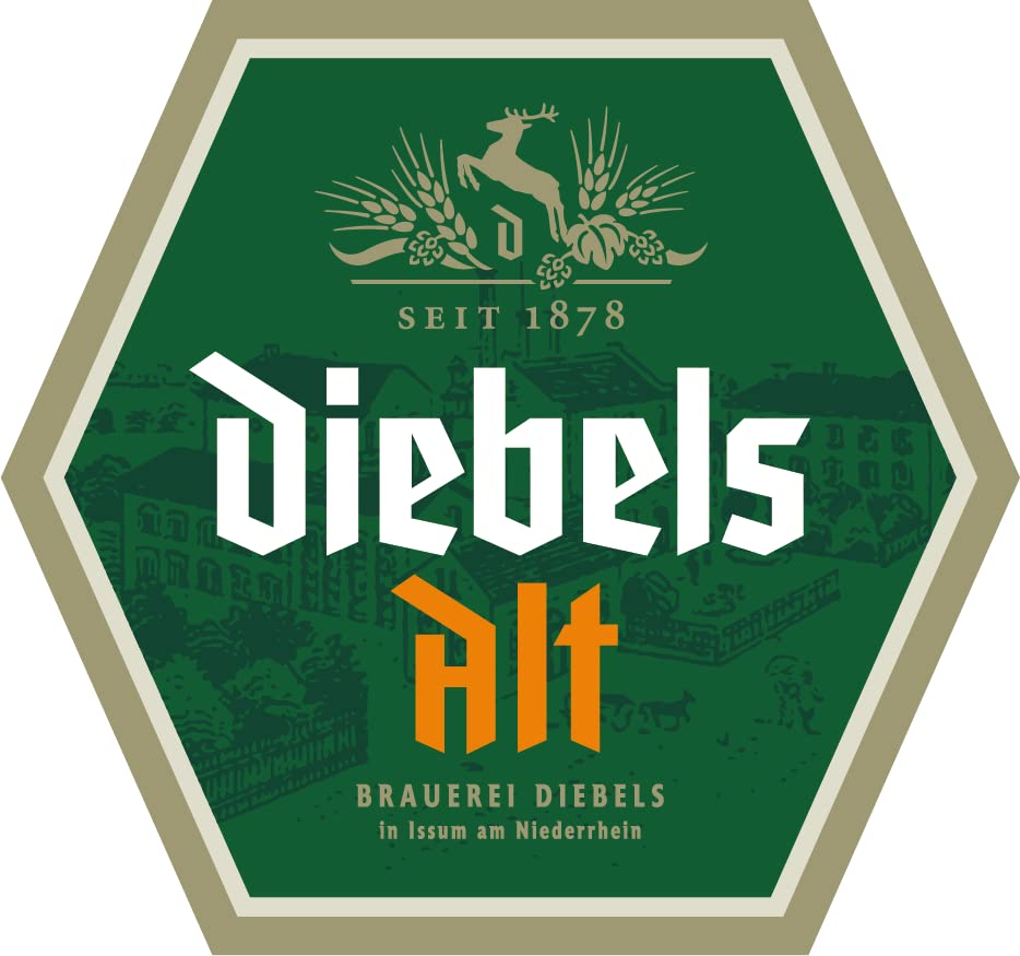Diebels Alt Original Altbier aus Issum am Niederrhein, Bier Perfect Draft (1 x 6l) MEHRWEG Fassbier, 6000 ML 6
