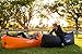 Inflatable Lounger Hammock by ChillPill:Comfortable Blow Up Air Lounger for Outdoor Use–Portable Lounge Chair with Side Pocket,Stakes,Bottle Opener and Carry Bag–Lightweight Oxford Nylon Air Couch