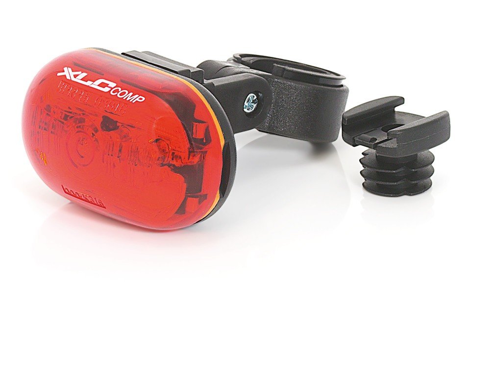 XLC Unisex  Adult Comp Rear Light Oberon 5X CL-R09  Black, One Size