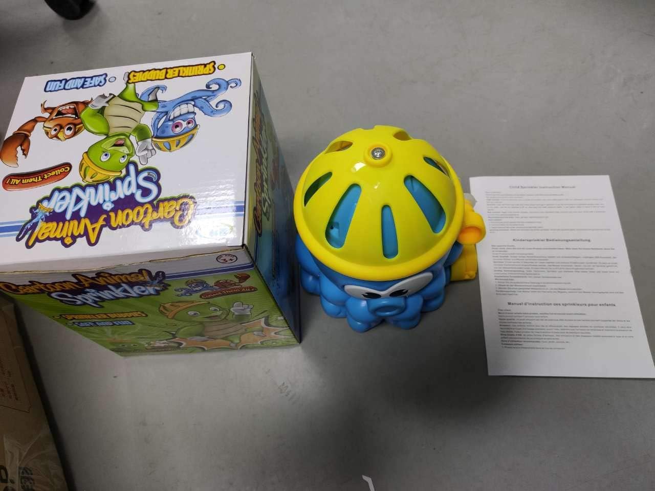 Water Sprinkler for Kids, joylink Octopus Kids Sprinkler Toy, Sprinkler Toy for Kids Outdoor Play, Water Toys for Water Play, Summer Toys for 3 4 5 6 7 Year Old Kids