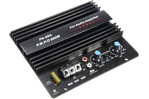 YUMTTY 600W Car Subwoofer High Power Amplifier Board Single Channel o Amplifier Amp. 12.0V