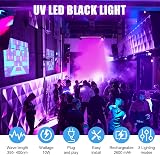 URAQT 2 Pack UV LED Black Light Bar 10W USB 395-400nm Halloween Party view 5