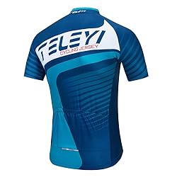 Cycling Jersey Men, Summer Short Sleeved Bike