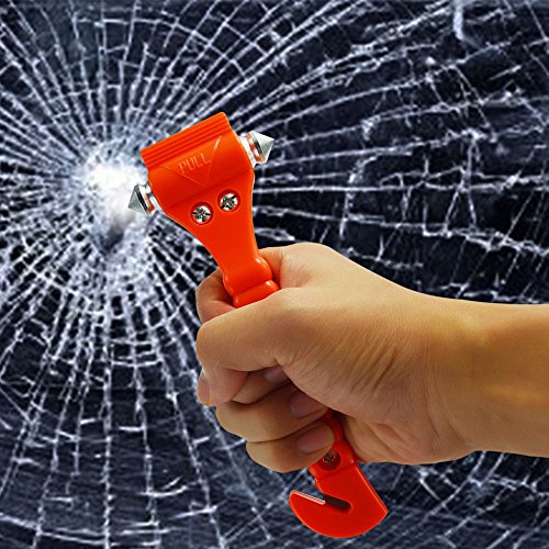 iMagitek Car Safety Seatbelt Cutter, Window Punch Breaker Hammer Tool for Rescue, Disaster and Emergency Escape - Thumbnail 5